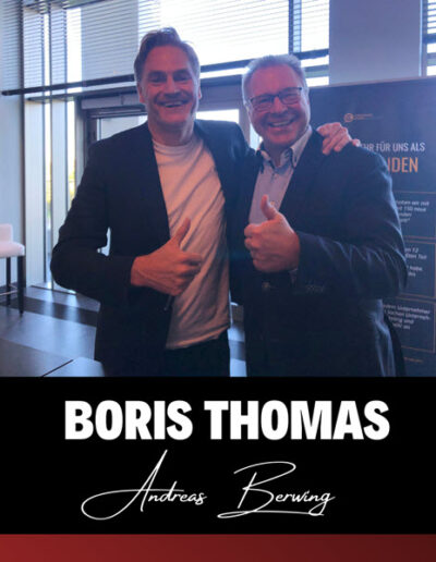 Boris Thomas und Andreas Berwing