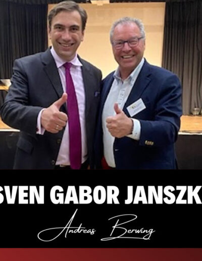 Sven Gabor Janszky und Andreas Berwing